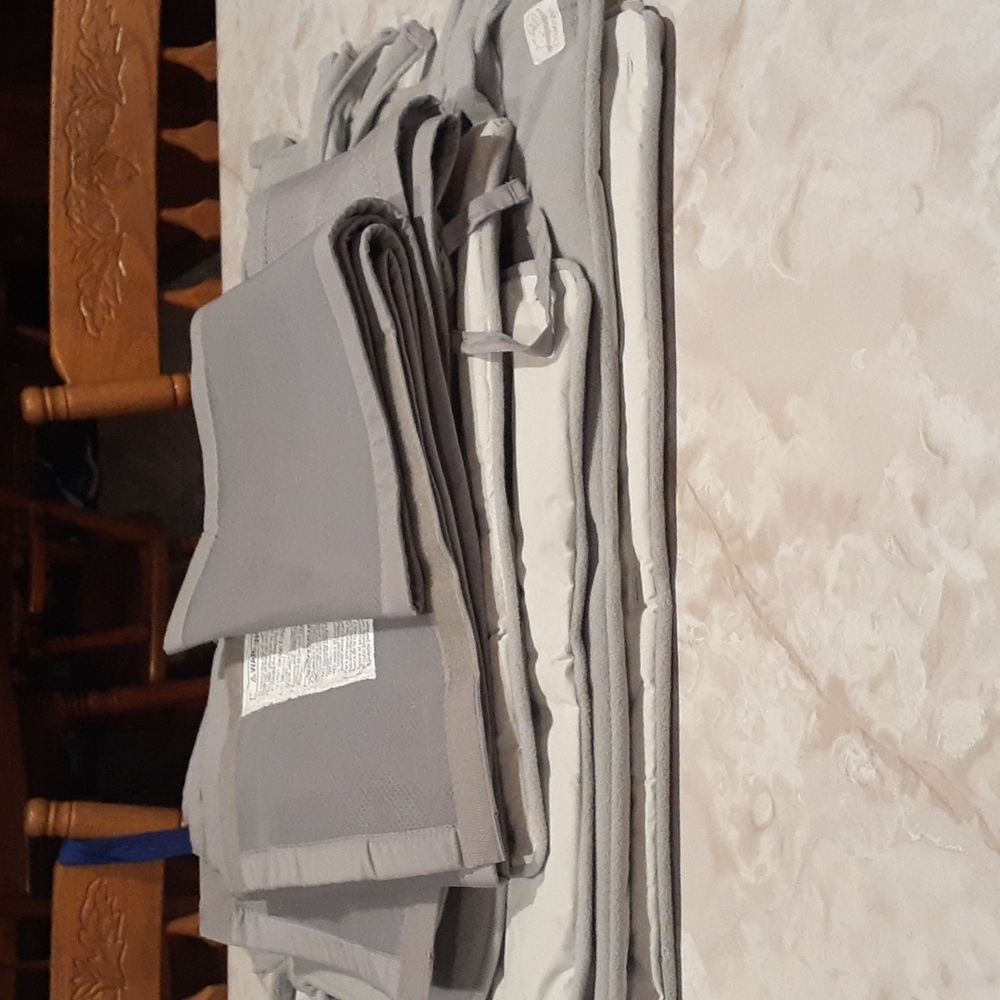 Breathable Crib Liner and Crib Rail Protectors